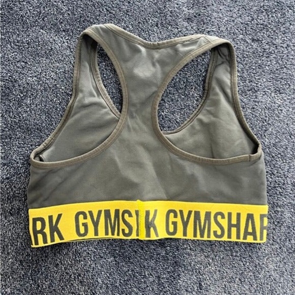 Gymshark Sports Bra Gray Size S - Picture 2 of 3